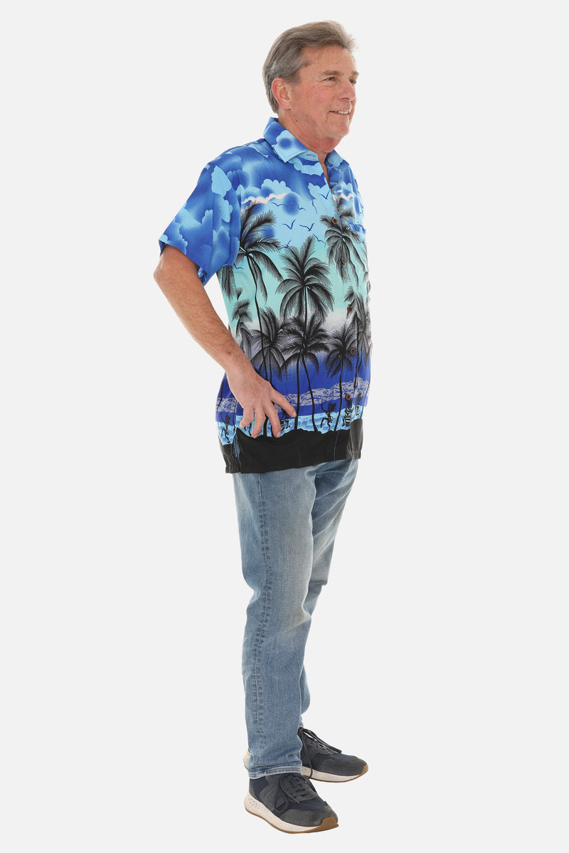Tropical Sunset Hawaiian Shirt