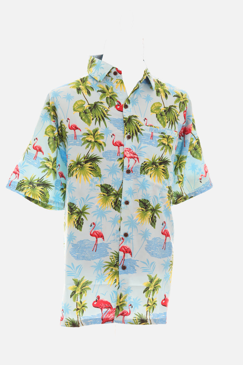 Tropical Flamingo Paradise Shirt