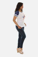 Americana Women T-Shirt with a Star
