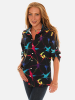 Women's Abstract Multi Print Shirt
