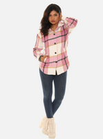 Classic Plaid Shacket for Women
