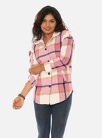 Classic Plaid Shacket for Women