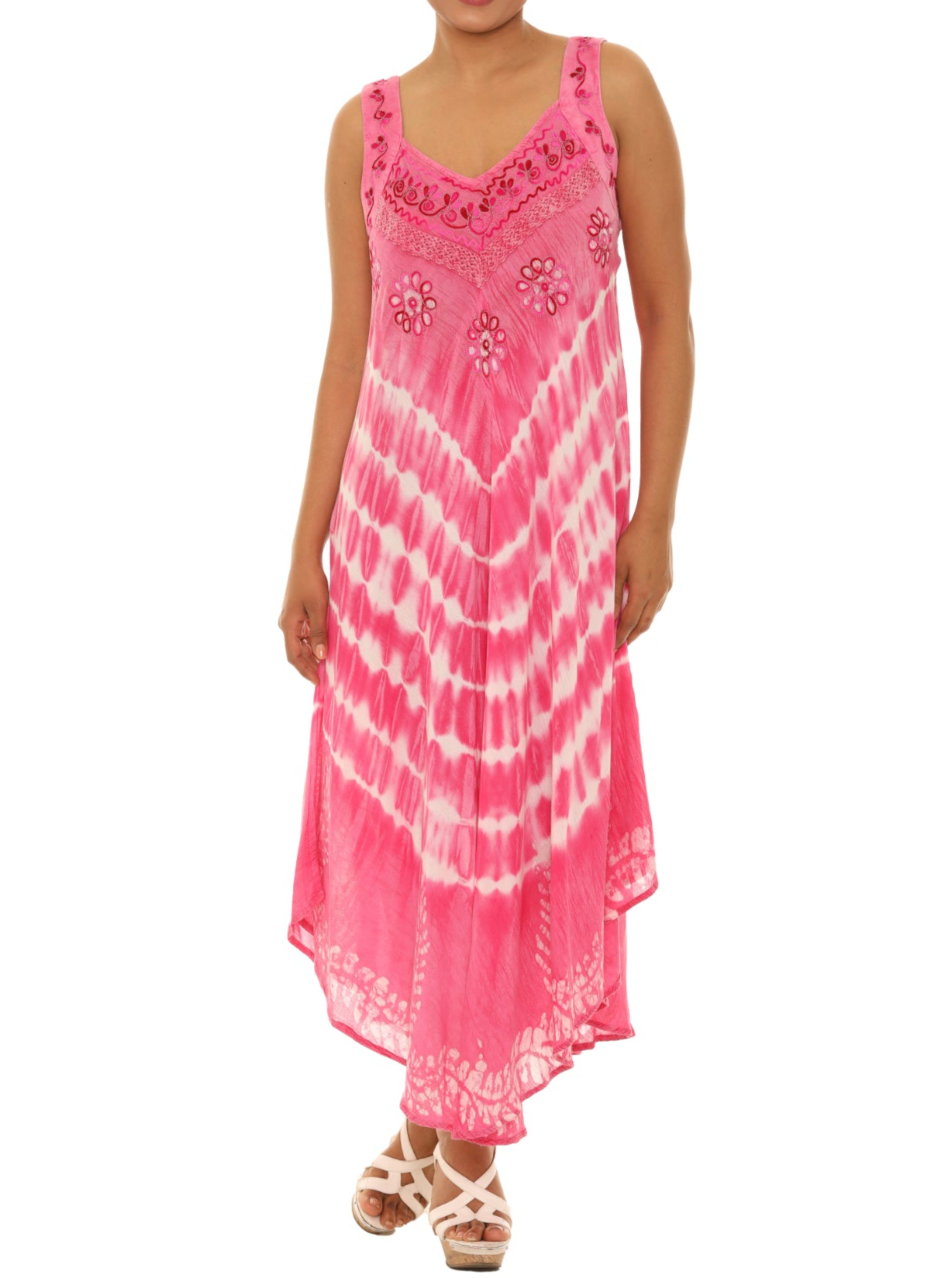 Maya Dress | Pink Shoreline