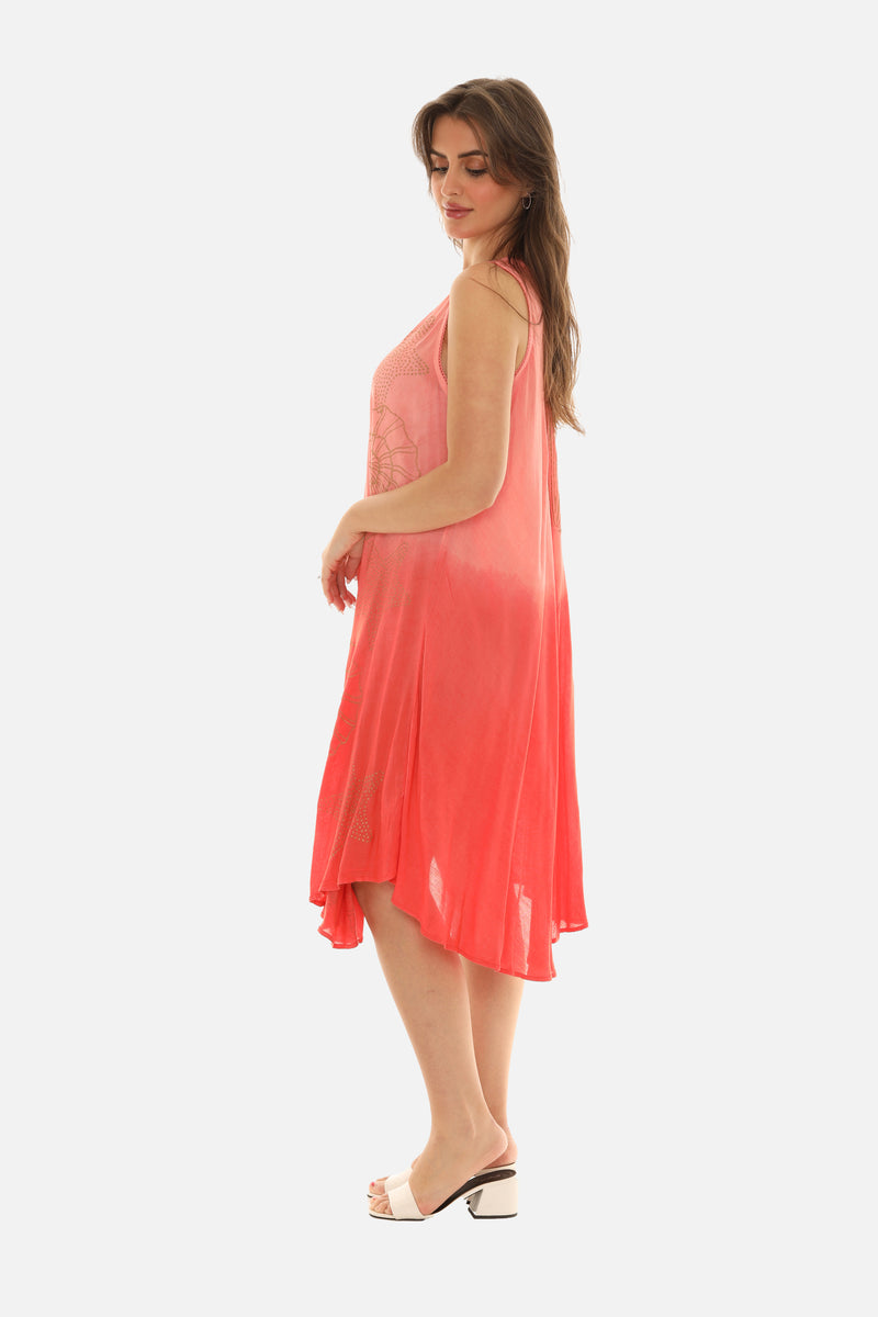 midi conch shell print dress Cera Midi Shirt Dress in Blue Sea Shell Print