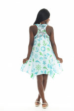 Sublimation Anchors & Sea Print Dress - Shoreline Wear, Inc.