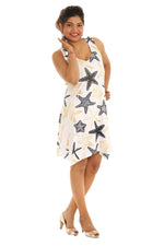 Embellished starfish Sleeveless Dress