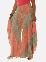 Bohemian Vibe with Floral Print Wide Leg Pants for Women