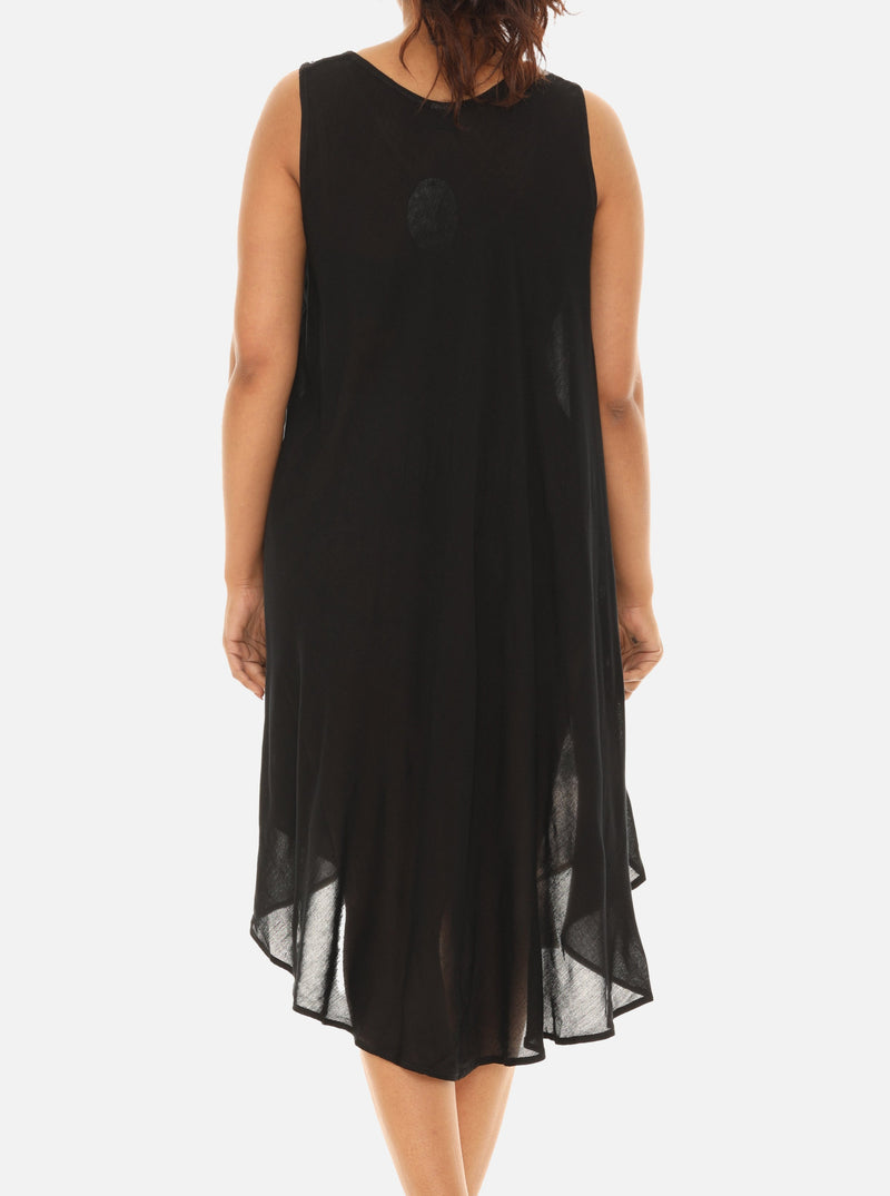 asymmetrical shift dress Handmade Linen Tunic Dress, Long Sleeve Asymmetrical Shift Dress