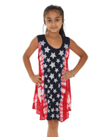 Girl's Sleeveless Rayon dress