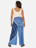 Women's Thai Cotton Tie-Dye Wide Leg Pants