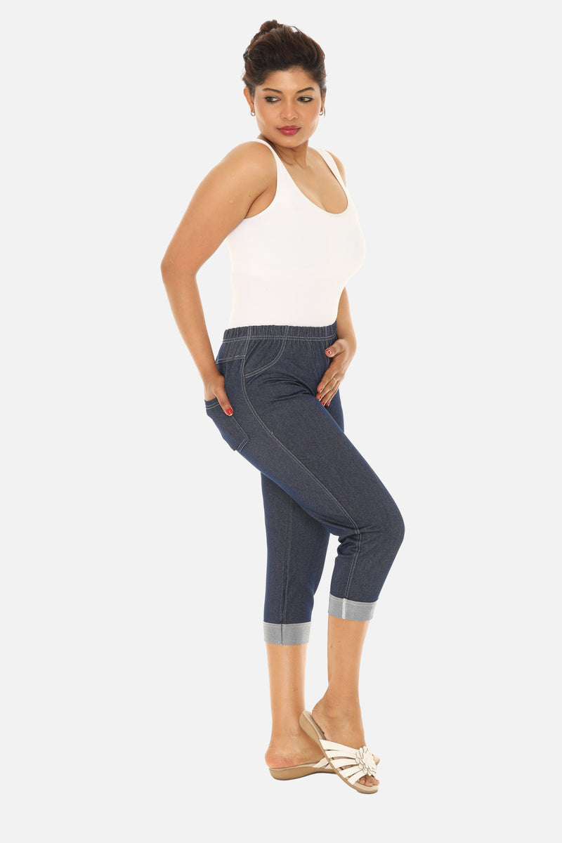Stylish and Practical: Capri Jeggings for Your Everyday Wardrobe