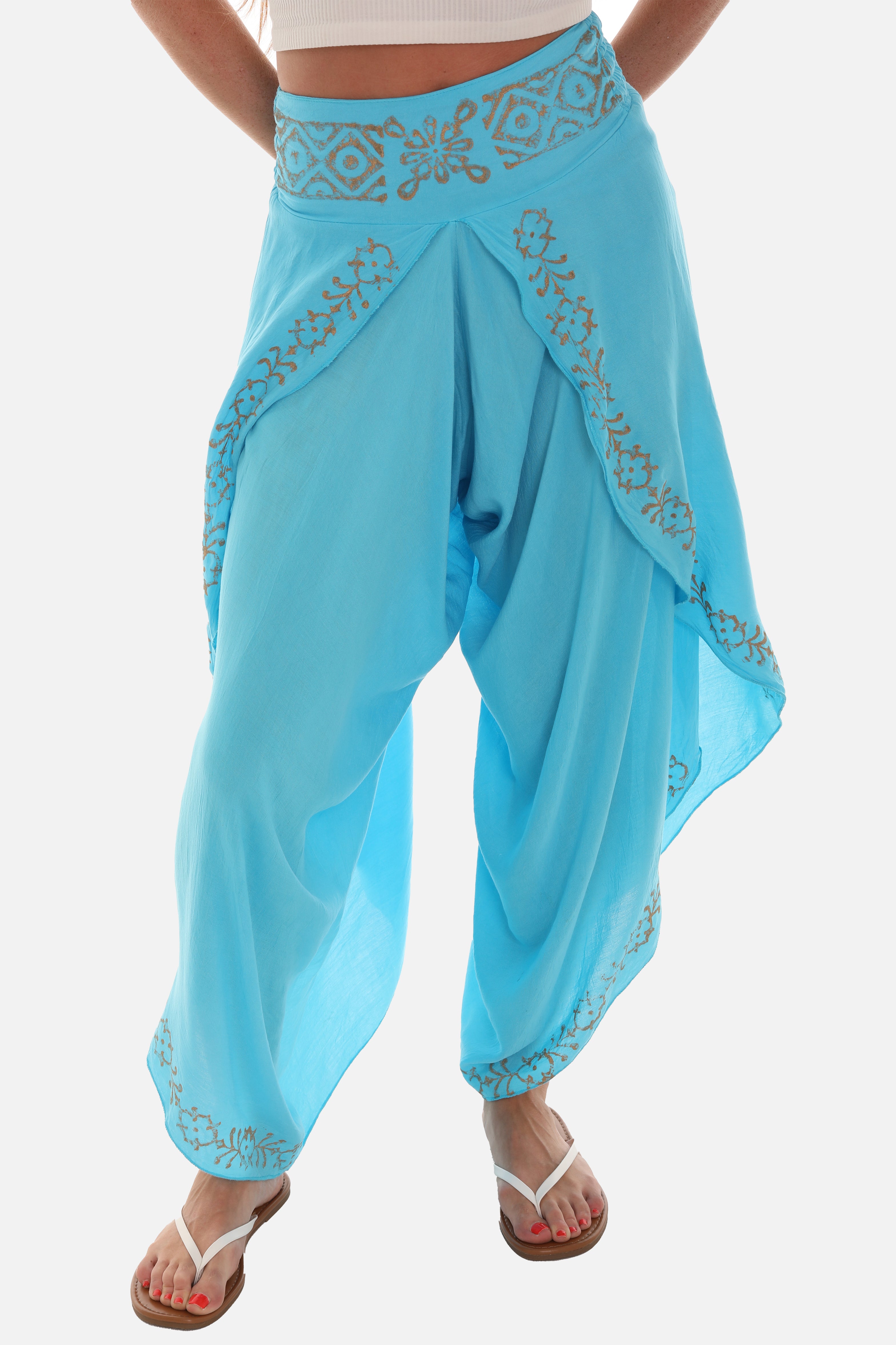 Women's Front Split Open Harem Pants - Redefining Style and Comfort -  Shoreline Wear, Inc.