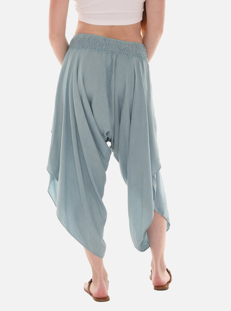 Buy Clamp Dyed Cotton Stylish Harem Pants for Ladies | Free Size Pants –  CraftsandLooms.com