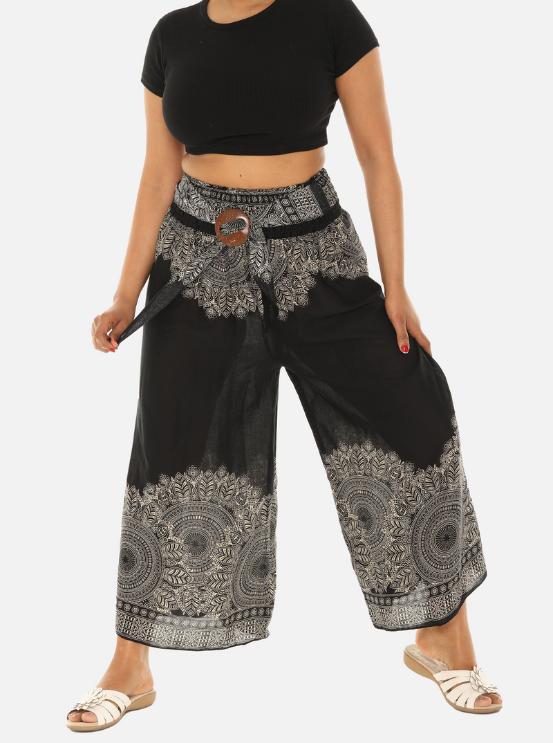 Boho Pants Wide Leg Palazzo Pants