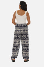 Elephant Print harem pants