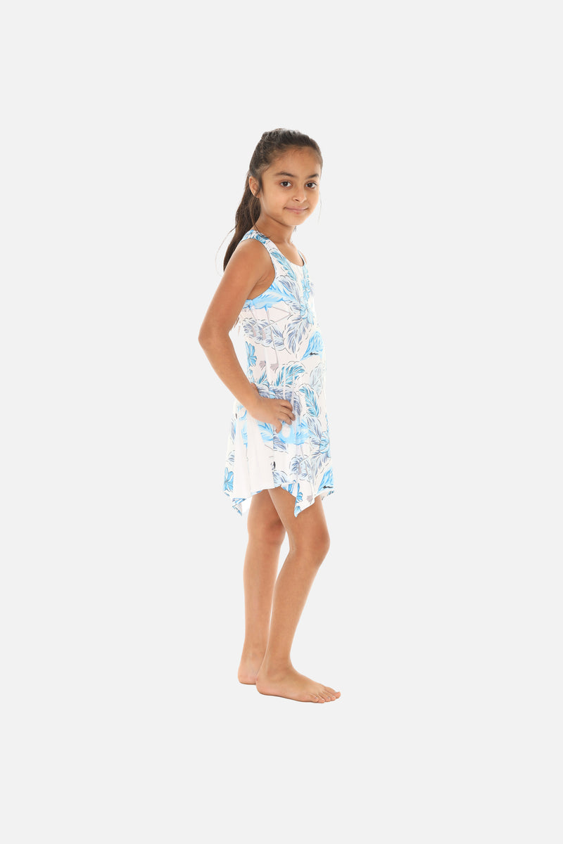 Adorable Dress for Kids with a Pop of Flamingos