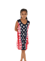 Girl's Sleeveless Rayon dress