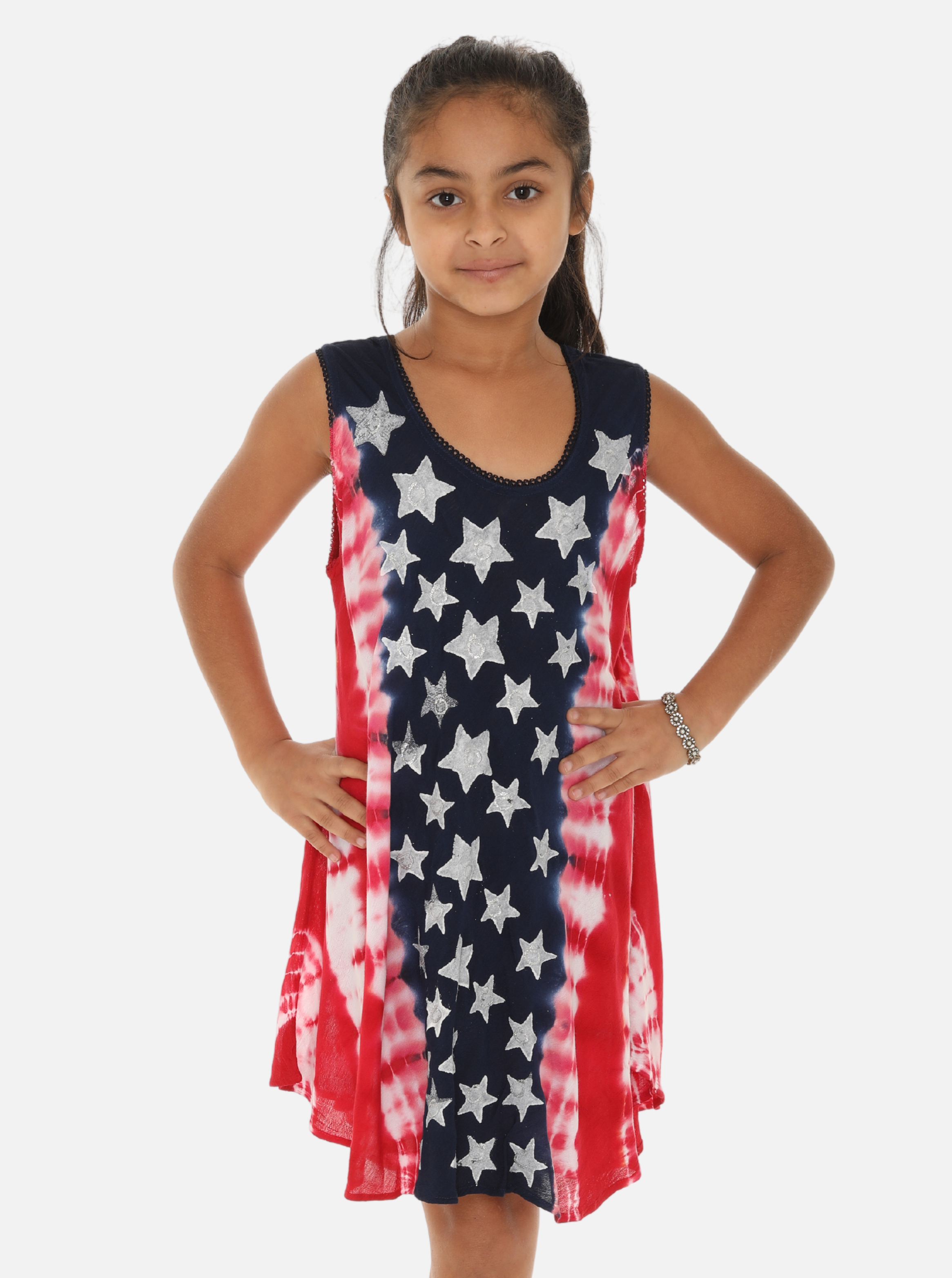 Star Vixen Women's Sleeveless Shirred Dress - Red/White Polka Dot, Banded Skater Skirt, ITY Knit (Easy Care, X-Large) - View #12