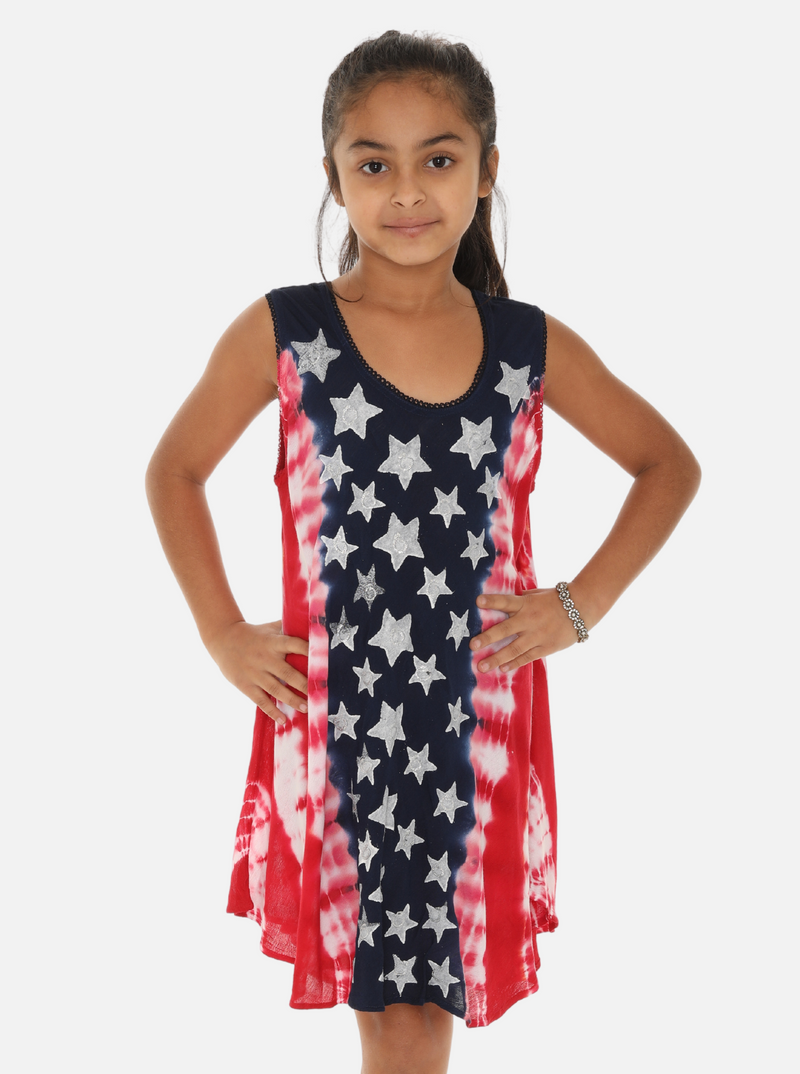 Girl's Sleeveless Rayon dress