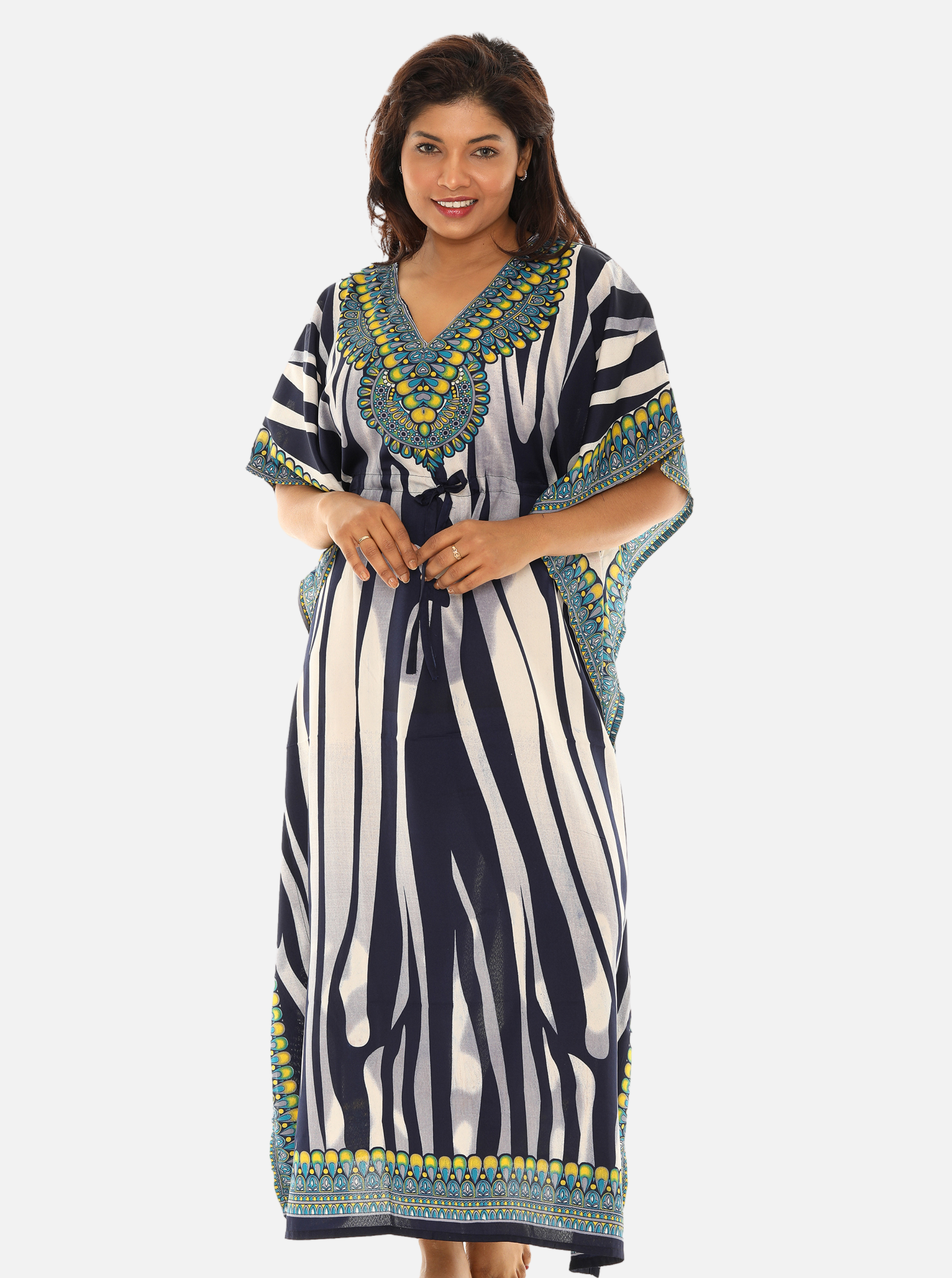 【期間限定お値下げ中✨】AMERI STRIPE CAFTAN DRESS Ameri VINTAGE STRIPE CAFTAN DRESS