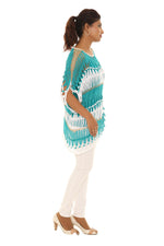 Sheer Crochet Dolman Tunic - Shoreline Wear, Inc.