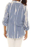 Tie Dye Button-up Shirt - Shoreline Wear, Inc.