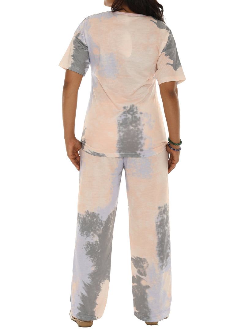Tie-Dye short sleeve top & Pocket Pants - Shoreline Wear, Inc.