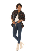 Classic Plaid Hoodie Shirt for Women - Shoreline Wear, Inc.