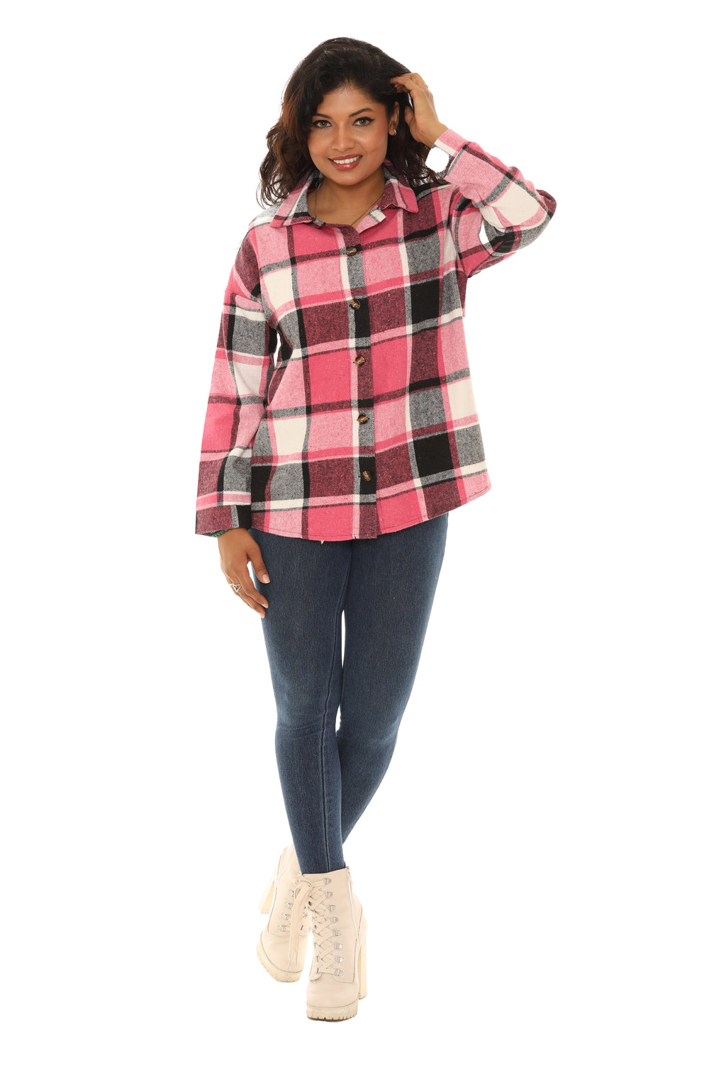Classic Plaid Shirt for Women - Shoreline Wear, Inc.
