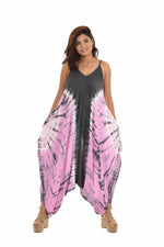 Tie-Dye Sleeveless Women Jumpsuit - Shoreline Wear, Inc.