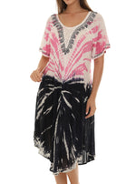 Tie-Dye Short Sleeves Dress - Shoreline Wear, Inc.