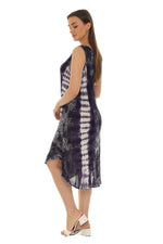 Tie-Dye Sleeveless Midi Rayon Sundress - Shoreline Wear, Inc.