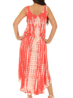 Tie Dye Sleeveless Long Sundress - Shoreline Wear, Inc.