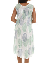 Summer Sea shell Print Sundress - Shoreline Wear, Inc.