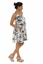 Floral Sleeveless A-Line Women Dress - Shoreline Wear, Inc.