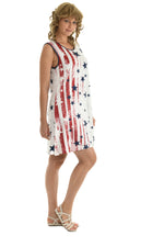 Star & Stripe Sleeveless Dress - Shoreline Wear, Inc.