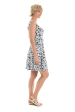 Floral Print Sleeveless Dress - Shoreline Wear, Inc.