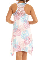 Palm Leaf Handkerchief Dress - Shoreline Wear, Inc.