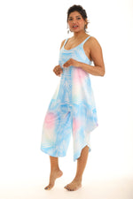 Palm Leaf Print  Wide Leg Women Jumpsuit - Shoreline Wear, Inc.