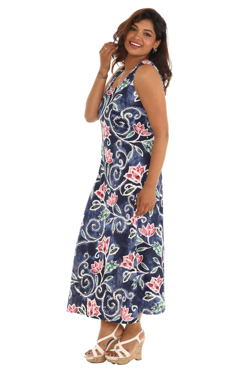 Fashion Floral Maxi Dress - Shoreline Wear, Inc.