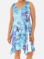 Starfish Sleeveless Short Dress