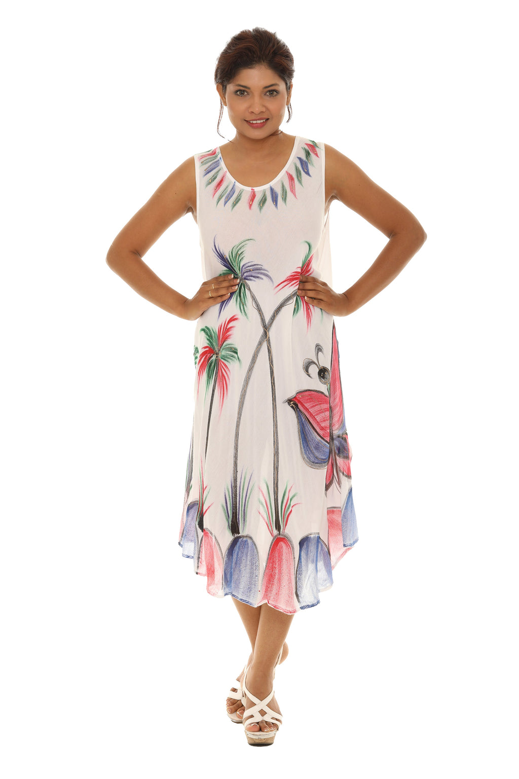 Tie Dye Rayon Sundress - Shoreline Wear, Inc.