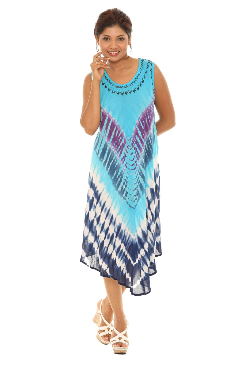 Shifted Thoughts Tie Dye Maxi Dress
