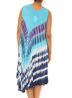 Tie Dye Rayon Sundress - Shoreline Wear, Inc.