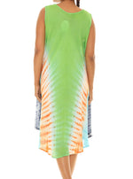 Tie Dye Rayon Sundress - Shoreline Wear, Inc.