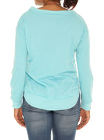 Turq Crewneck Sweatshirt - Shoreline Wear, Inc.