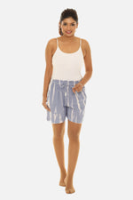 Tie Dye Two Pocket Casual Shorts