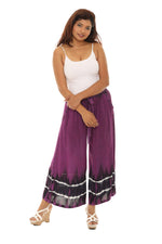 Dip-Dye Belted Gaucho Pants - Shoreline Wear, Inc.