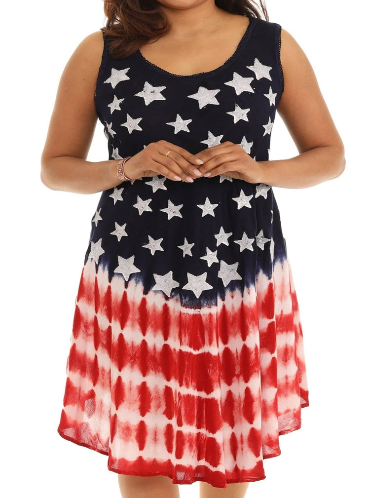 American Flag Dresses ONE SIZE American Flag Dresses ONE SIZE