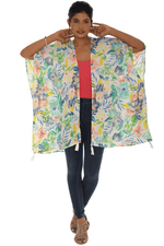 Tropical Print Kimono - Shoreline Wear, Inc.